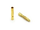 10 Paar 2mm Goldkontaktstecker Lamelle + Buchsen #557801