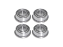 Flanschlager MF104 ZZ 4x10x4 mm Miniatur Rillenkugellager mit Flansch