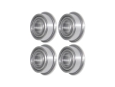 Flanschlager MF104 ZZ 4x10x4 mm Miniatur Rillenkugellager mit Flansch