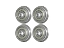 Flanschlager F634 ZZ 4x16x5 mm Miniatur Rillenkugellager mit Flansch