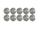 Flanschlager F634 ZZ 4x16x5 mm Miniatur Rillenkugellager mit Flansch