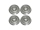 Flanschlager F634 ZZ 4x16x5 mm Miniatur Rillenkugellager mit Flansch