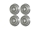 Flanschlager F634 ZZ 4x16x5 mm Miniatur Rillenkugellager mit Flansch