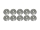 Flanschlager F634 ZZ 4x16x5 mm Miniatur Rillenkugellager mit Flansch