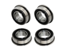 Flanschlager MF84 2RS 4x8x3 mm Miniatur Rillenkugellager mit Flansch