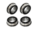 Flanschlager MF84 2RS 4x8x3 mm Miniatur Rillenkugellager mit Flansch