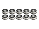 Flanschlager MF84 2RS 4x8x3 mm Miniatur Rillenkugellager mit Flansch