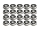 Flanschlager MF84 2RS 4x8x3 mm Miniatur Rillenkugellager mit Flansch
