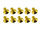 20x M3x5 DIN7991 goldene Senkkopfschraube Stahl 12,9 Titan Nitrid beschichtet