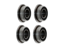 Flanschlager MF63 2RS 3x6x2.5 mm Miniatur Rillenkugellager mit Flansch