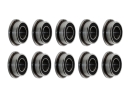 Flanschlager MF63 2RS 3x6x2.5 mm Miniatur Rillenkugellager mit Flansch