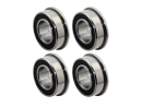 Flanschlager MF85 2RS 5x8x2.5 mm Miniatur Rillenkugellager mit Flansch