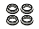 Flanschlager MF148 2RS 8x14x4 mm Miniatur Rillenkugellager mit Flansch