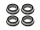 Flanschlager MF148 2RS 8x14x4 mm Miniatur Rillenkugellager mit Flansch