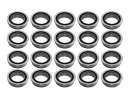 Flanschlager MF106 2RS 6x10x3 mm Miniatur Rillenkugellager mit Flansch