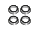 Flanschlager MF106 2RS 6x10x3 mm Miniatur Rillenkugellager mit Flansch