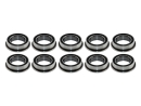 Flanschlager MF106 2RS 6x10x3 mm Miniatur Rillenkugellager mit Flansch