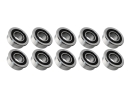 Flanschlager MF105 2RS 5x10x4 mm Miniatur Rillenkugellager mit Flansch
