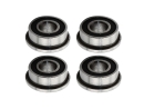 Flanschlager F683 2RS 3x7x3 mm Miniatur Rillenkugellager mit Flansch