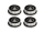 Flanschlager F683 2RS 3x7x3 mm Miniatur Rillenkugellager mit Flansch