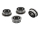 Flanschlager F683 2RS 3x7x3 mm Miniatur Rillenkugellager mit Flansch