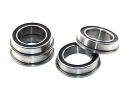 Flanschlager F6700 2RS 10x15x4 mm Rillenkugellager mit Flansch