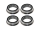 Flanschlager F6700 2RS 10x15x4 mm Rillenkugellager mit Flansch