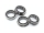 Flanschlager F6700 2RS 10x15x4 mm Rillenkugellager mit Flansch
