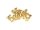 Senkkopfschrauben Set M2 x 4-12mm TiN gold - 100 Stück - rcbay