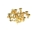 Senkkopfschrauben Set M2 x 4-12mm TiN gold - 100 Stück - rcbay