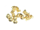 Senkkopfschrauben Set M2,5 x 4-12mm TiN gold - 100...