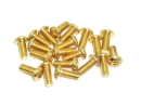 Linsenkopfschrauben Set M4 x 6-14mm TiN gold - 100...