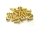 Linsenkopfschrauben Set M4 x 6-14mm TiN gold - 100 Stück - rcbay