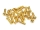 Linsenkopfschrauben Set M4 x 6-14mm TiN gold - 100 Stück - rcbay