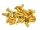 Senkkopfschrauben Set M4 x 6-14mm TiN gold - 100 Stück - rcbay