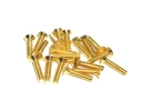 Senkkopfschrauben Set M3 x 14-20mm TiN gold - 80...